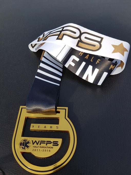 WFPS Half Marathon 5th Anniversary medal